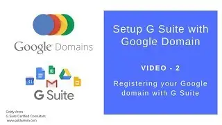 How to register G Suite with Google Domain