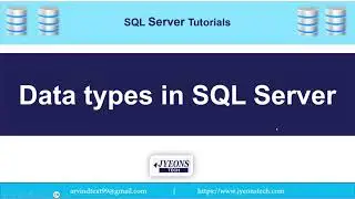Data Type in SQL Server