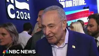 Schumer sings a message to Trump: 'You can't always get what you want'