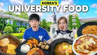 Super Cheap Foods in a Korean University