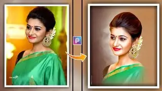 Oil painting photo editing in PicsArt // Smudge Photo Editing Tutorial in sketch book