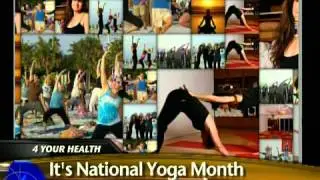 Free yoga class for national yoga month