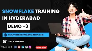 Snowflake Training in Hyderabad Demo 3 | Brolly Academy