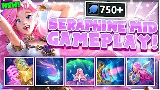 SERAPHINE NEW BEST AP MID!? 🌸 Seraphine Mid Gameplay! | Voyboy - League of Legends