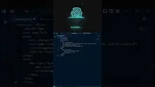 Fingerprint scanning code | #2024 #coding #codingjourney  #frontend #fingerprint