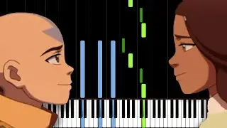 The Avatars Love - Avatar: The Last Airbender (Piano Tutorial) [Synthesia]