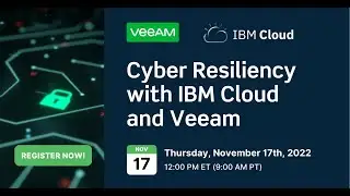 Cyber Resiliency with IBM Cloud and Veeam