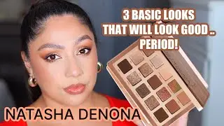 NATASHA DENONA I NEED A WARM PALETTE || 3 LOOKS & FIRST IMPRESSIONS