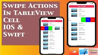 Custom TableView Swipe Actions (2022, Xcode 13, Swift 5) - iOS Development