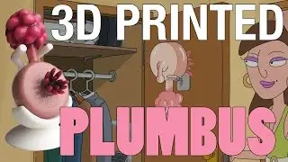 3D Printing a Rick and Morty Plumbus