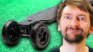 ALL TERRAIN ELECTRIC SKATEBOARD?!