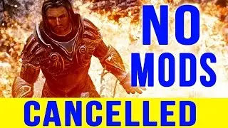 Skyrim Remastered CANCELLED PS4 MODS for Console & Fallout 4! BUT Will They be back? And WHEN?!