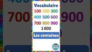 Les centaines || Français #eme #vocabulaire #français #centaines #compter