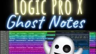 How To Get Ghost Notes In Logic Pro X Like FL STUDIO!!!!