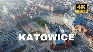 Katowice, Poland 🇵🇱 | Breathtaking Drone 4K Views