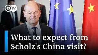 Germany's Scholz heads for three day visit to China | DW News