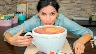 3д торт Чашка чая / 3D cake Cup of tea - Я - ТОРТодел!