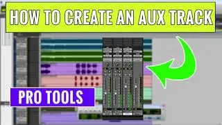 How To Create An Aux Input In Pro Tools -- OBEDIA.com Pro Tools Training and Tutoring