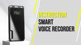 TCTEC Smart Voice Recorder Instruction | Detail Walk-through