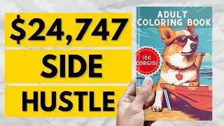 Using AI for Amazon Side Hustle Selling Coloring Books Full Tutorial (WORLDWIDE)