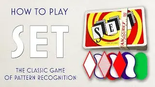 How to Play SET (with Example Gameplay) - The Classic Card Game of Pattern Recognition