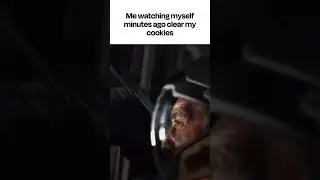 Me watching my past self clear my cookies #humor #marketing