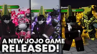 A NEW JOJO GAME RELEASED! and it's...