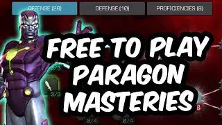 Seatin's Free To Play Paragon Mastery Setup 2023 MEGA Budget (EPIC) - Marvel Contest of Champions