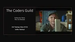 CSV TV07 Sniffer Method