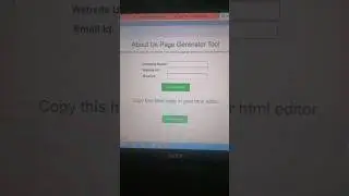 About us page generator for blogger in just 1 click 