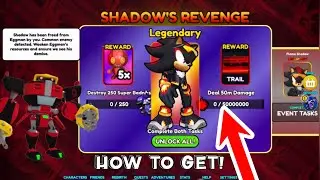 HOW TO GET THE FLAME SHADOW SKIN IN SONIC SPEED SIMULATOR!! (Shadow’s Revenge Event)