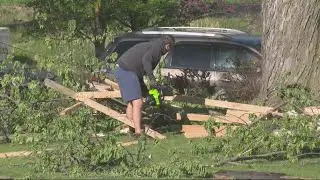 Pleasant Hill cleaning up after tornado