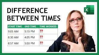 How to Calculate Time Differences in Excel | 5 Examples