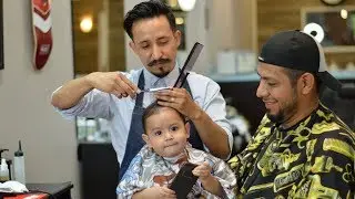 Como cortarle el cabello a bebes y niños pequeños