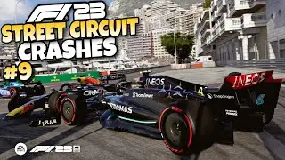 F1 23 STREET CIRCUIT CRASHES #9