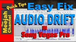 Easy Fix Audio Drift in Sony Vegas Pro