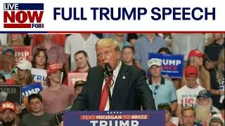 WATCH: Trump FULL SPEECH in Michigan, first rally since assassination attempt | LiveNOW FOX