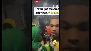 Lil Baby “You got me on a Girl Filter”