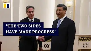 ‘China will not challenge or replace the US’, Xi tells Blinken at crucial meeting