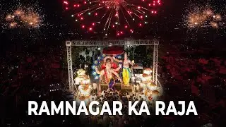 Unexpected Ganesh aagman in Heavy rain 😱 drone exclusive Full video | Ramnagar ka raja Ganesh 2024