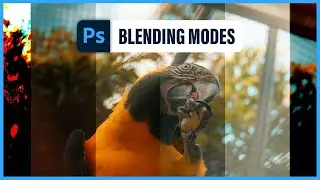 ALL 27 Photoshop BLENDING MODES explained (1 min tutorial)