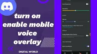 How To Turn On Enable Mobile Voice Overlay On Discord App 2023