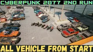 Cyberpunk 2077 Mods - Enable all vehicle at start of game, Cyberpunk 2nd run