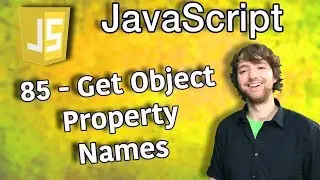 JavaScript Programming Tutorial 85 - Get an Array of Property Names from an Object