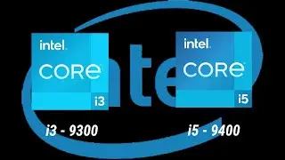 i3-9300 vs i5-9400 Desktop Processor Specification Comparison l 9th Gen Intel Processor l i3 vs i5