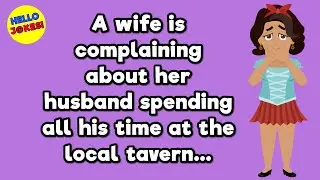 🤣 Funny Joke of the Day: A wife is complaining about her husband spending... | The Funniest Jokes
