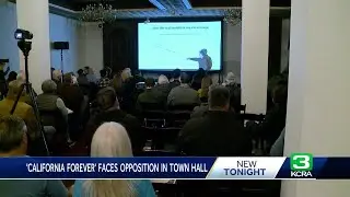 Support for California Forever's proposed new city not visible during 1st town hall