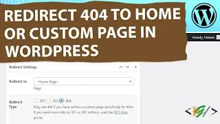 How to Redirect 404 Page to Homepage or Custom Page using Plugin in WordPress