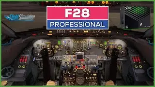 MSFS2020 *LIVE* CLICK ON THIS AND WATCH IT! FOKKER F28 FROM JUST FLIGHT | XBOX SERIES X GAMEPLAY