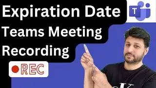 How To Change Expiration Date of MS Teams Meeting Recording